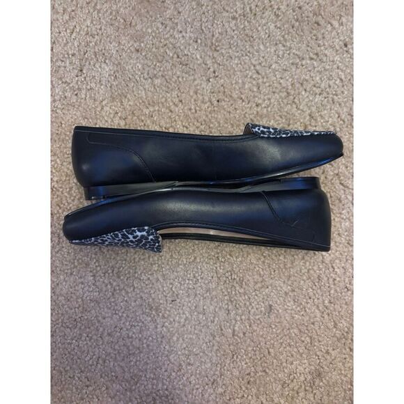 BANDOLINO Liberty LEOPARD PRINT Square Toe FLAT Loafers WOMEN’S Size 6.5US - EUC - Picture 6 of 7